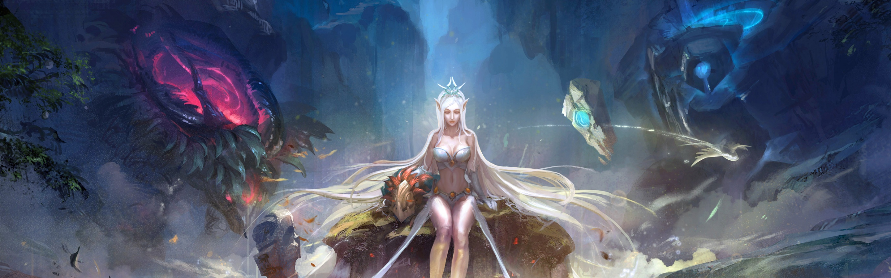 League Of Legends Janna Fantasy Girl