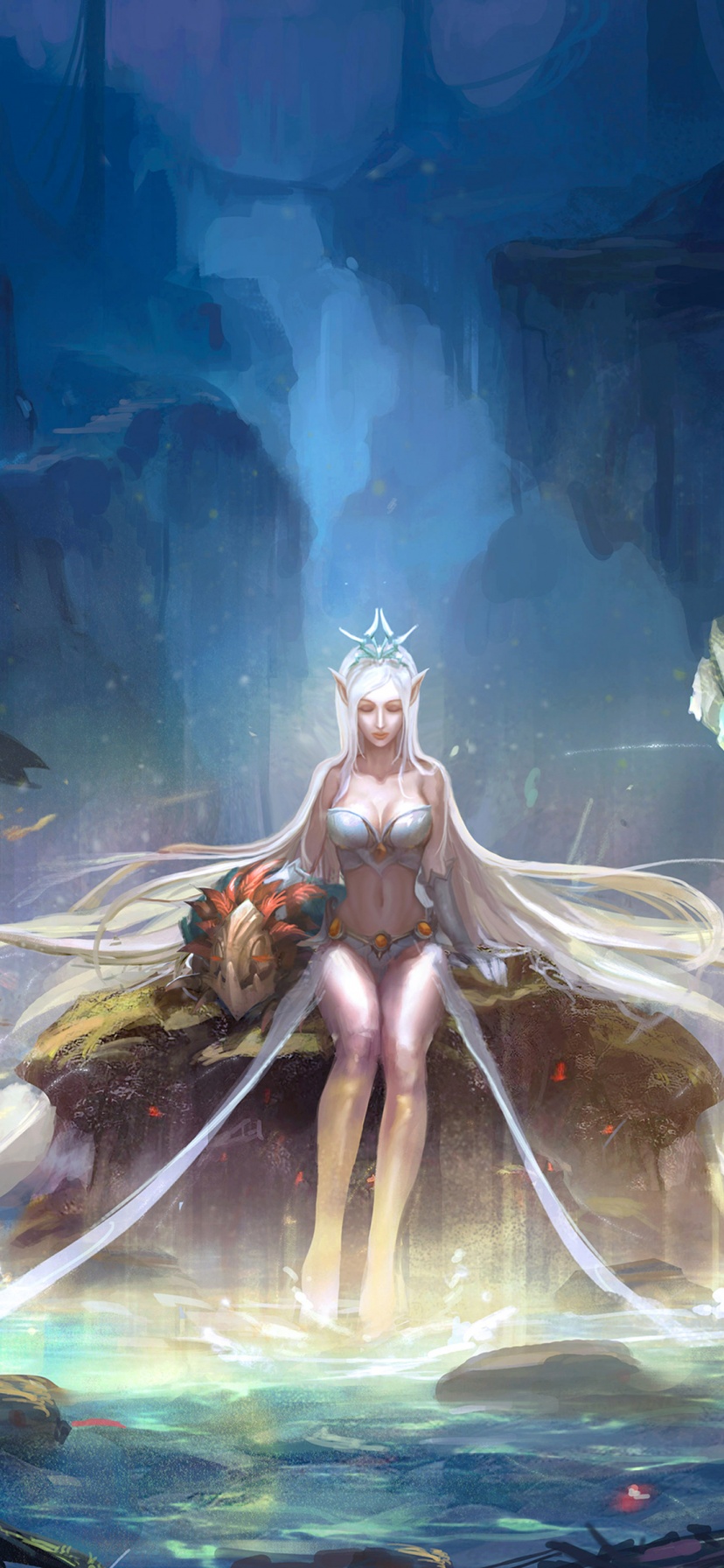 League Of Legends Janna Fantasy Girl