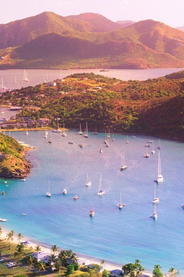 Leeward Islands Caribbean Antigua And Barbuda Waterfront Indies World Nature