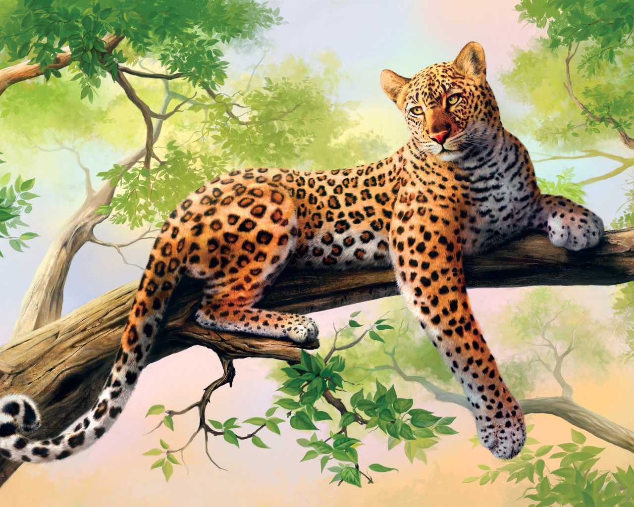 Leopard Digital Art