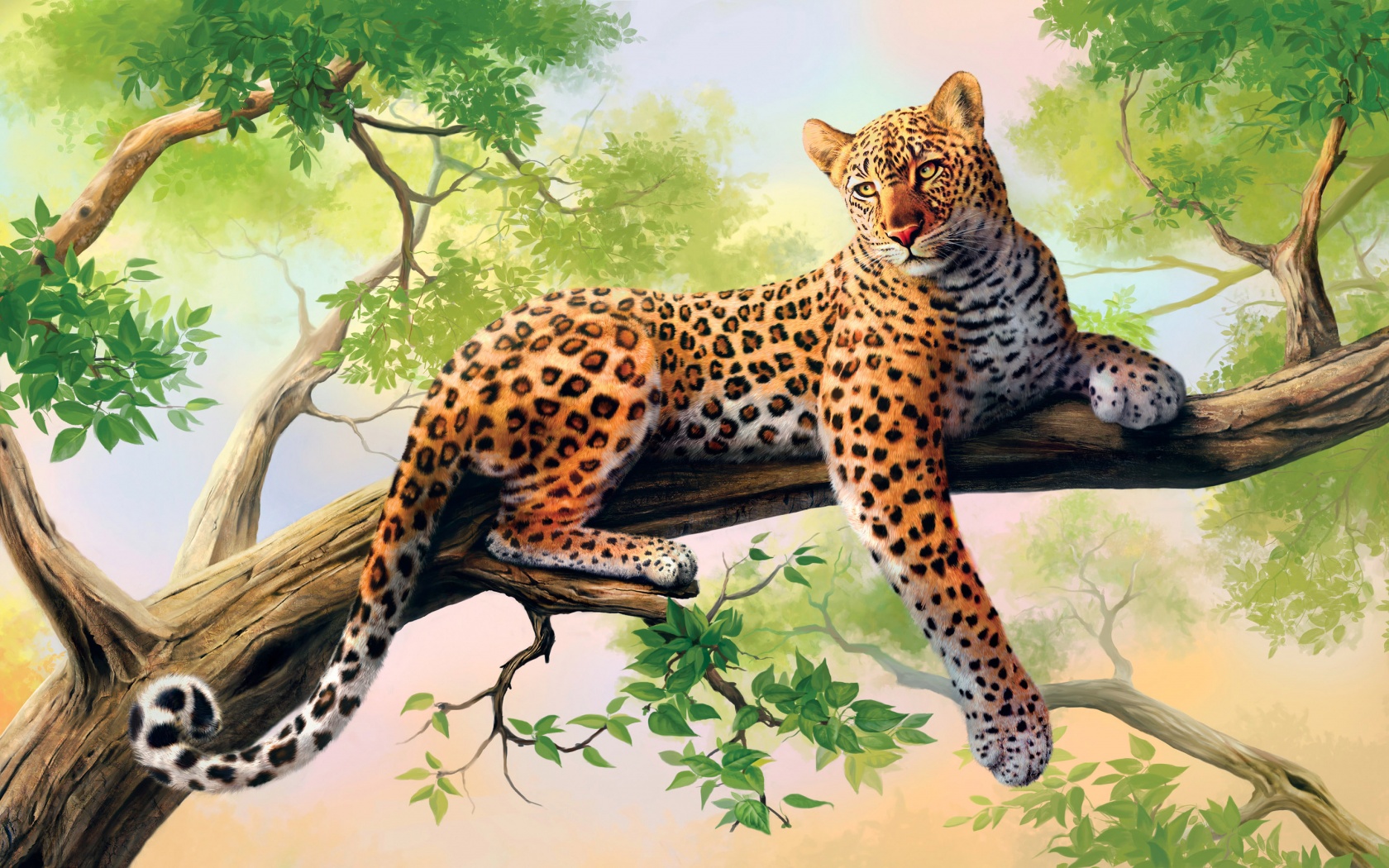 Leopard Digital Art