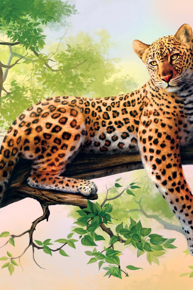 Leopard Digital Art