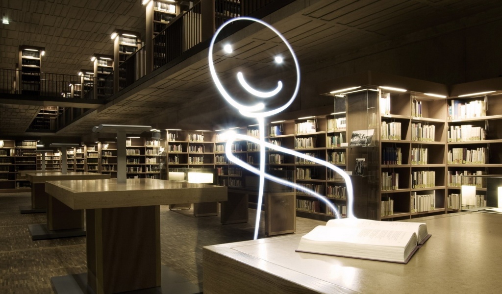 Light Photography Funny Library