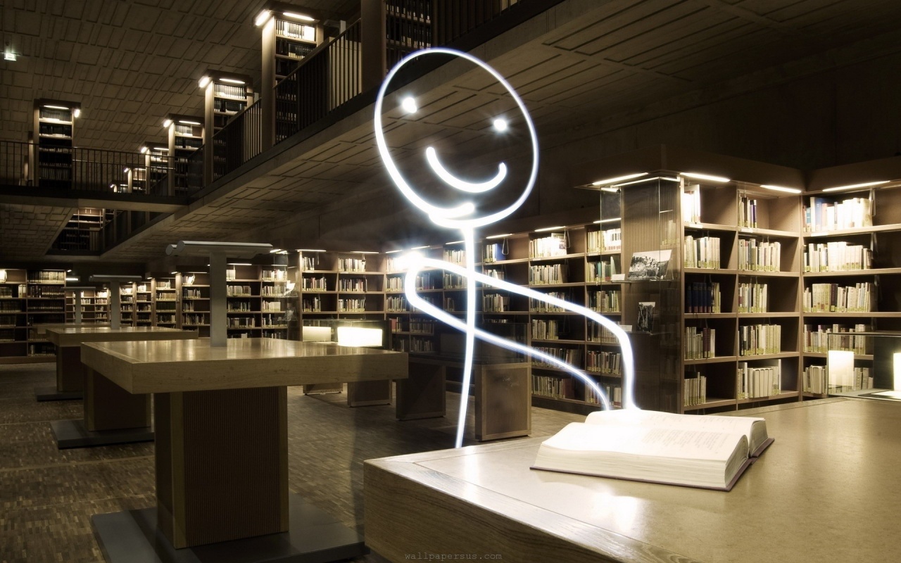 Light Photography Funny Library