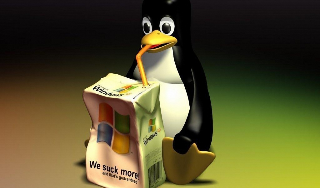 Linux We Suck More Windows Xp Computer