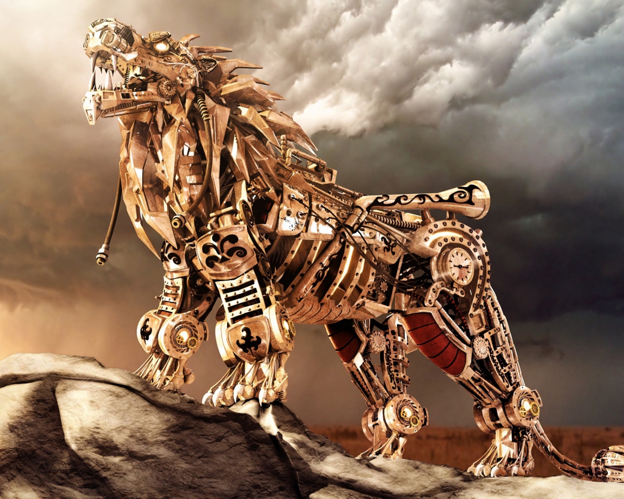 Lion Robot