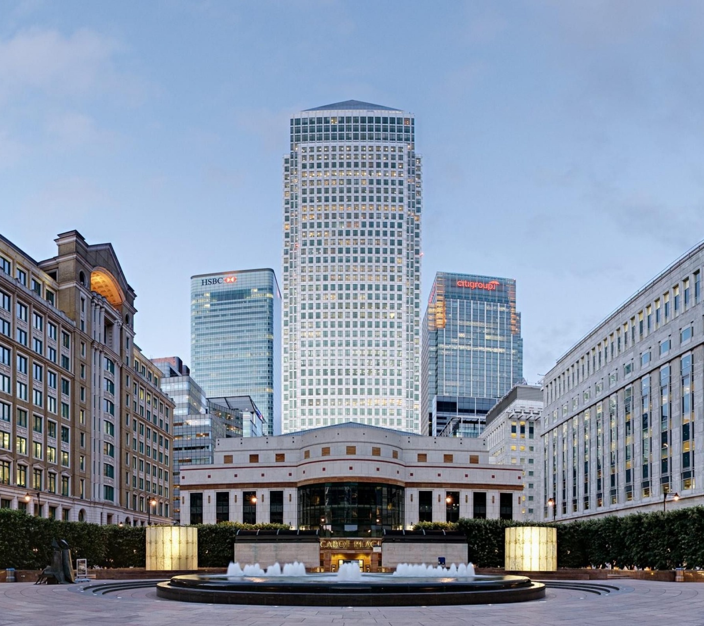 London Canary Wharf City Architecture