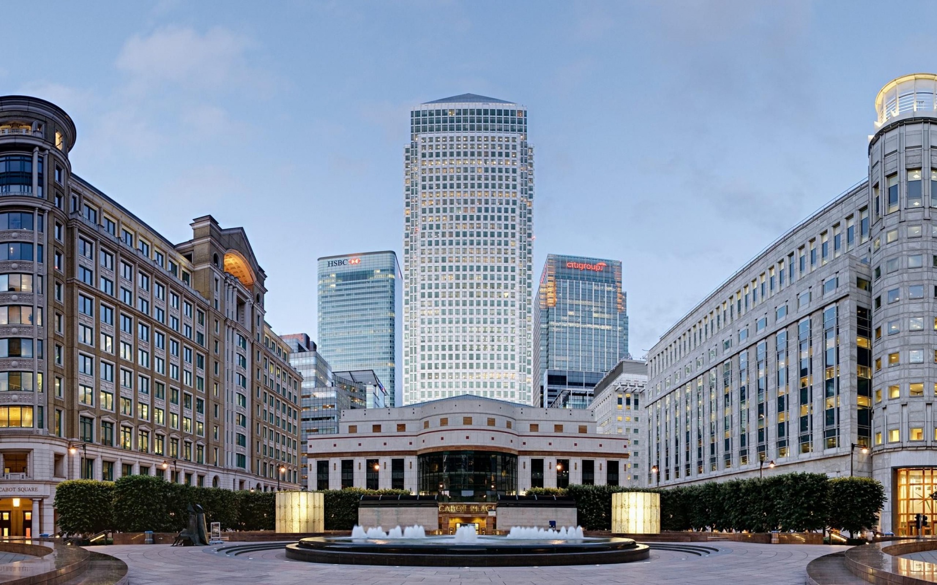 London Canary Wharf City Architecture