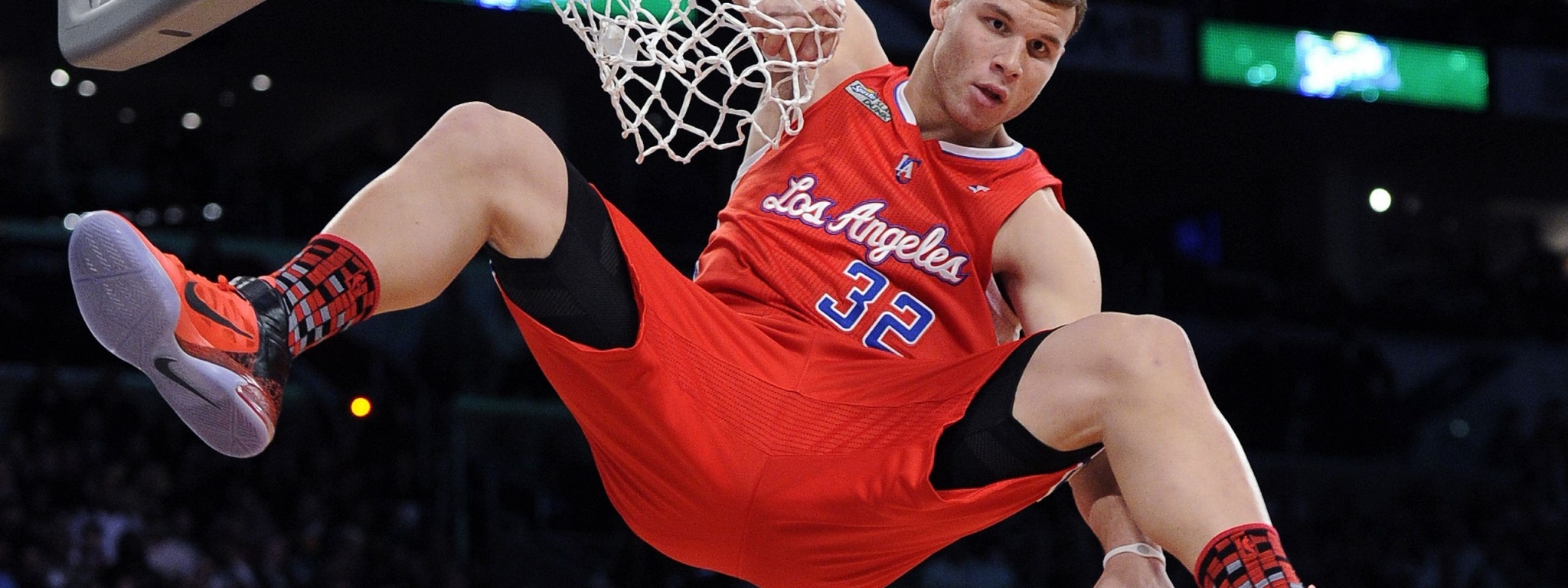 Los Angeles Clippers Nba American Professional Basketball Blake Griffin Dunks