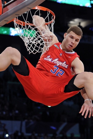 Los Angeles Clippers Nba American Professional Basketball Blake Griffin Dunks