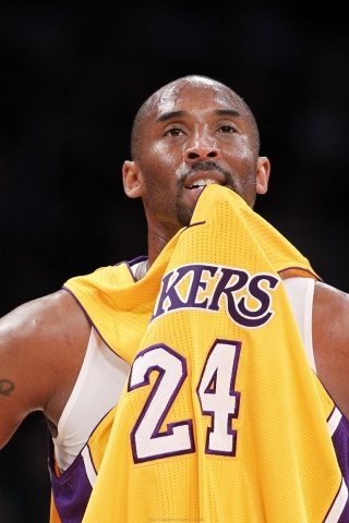 Los Angeles Lakers American Professional Basketball Kobe Bryant Black Mamba