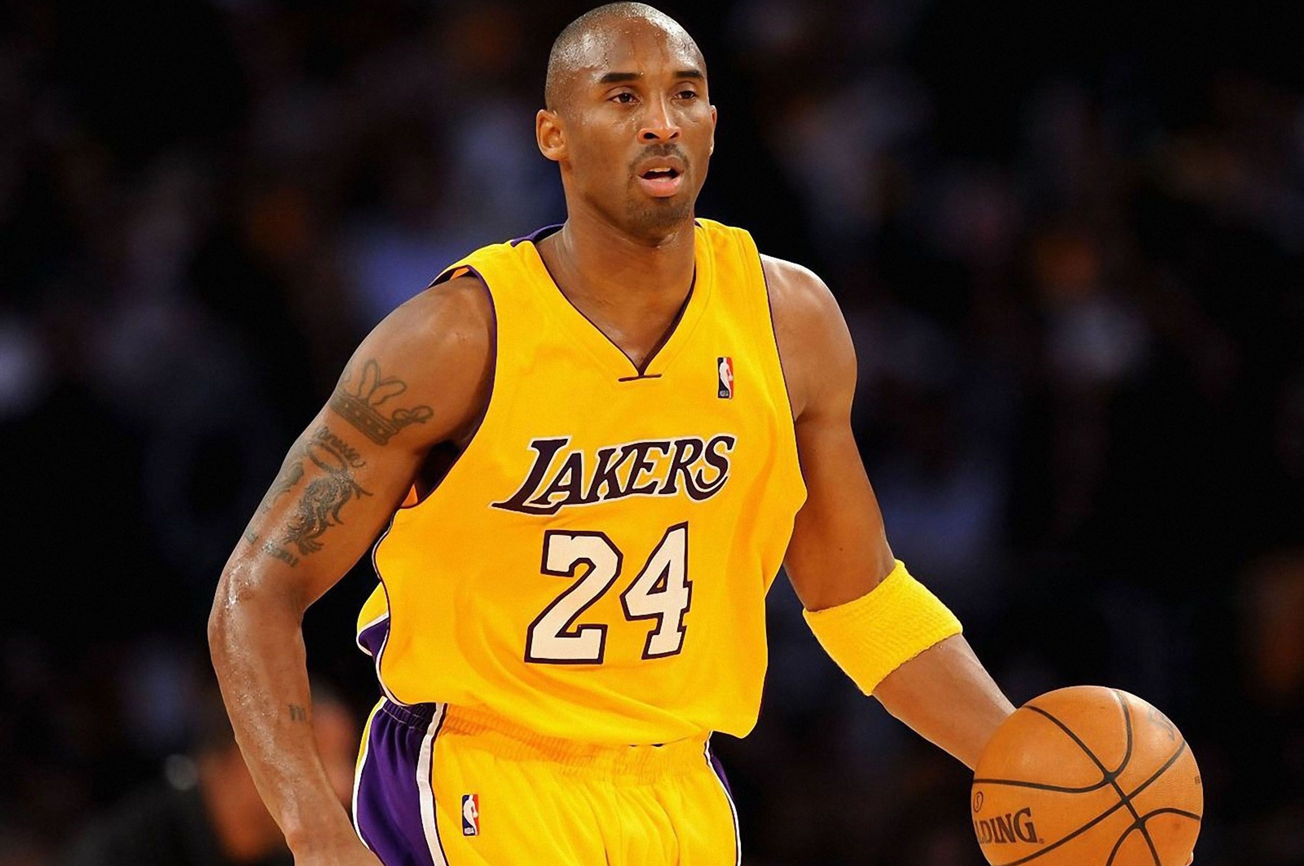 Los Angeles Lakers American Professional Basketball Kobe Bryant Superstars