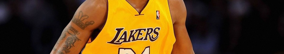 Los Angeles Lakers American Professional Basketball Kobe Bryant Superstars