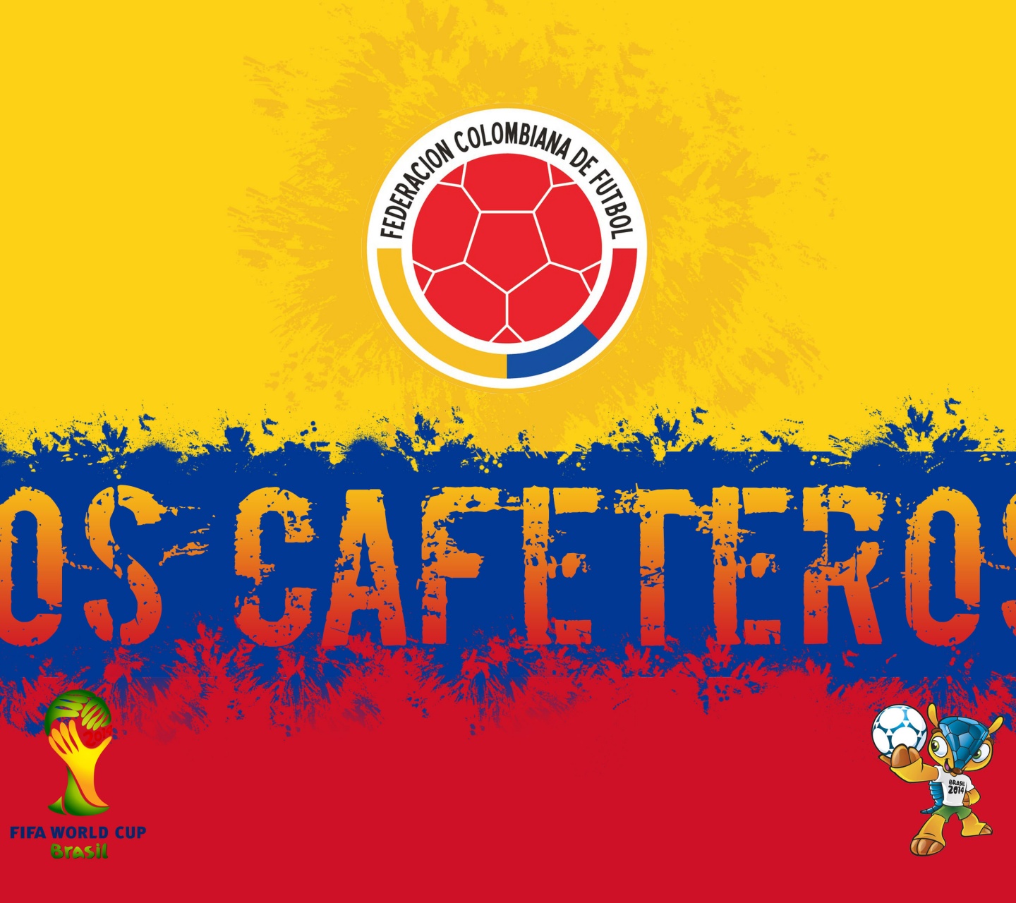 Los Cafeteros Colombia Football Crest