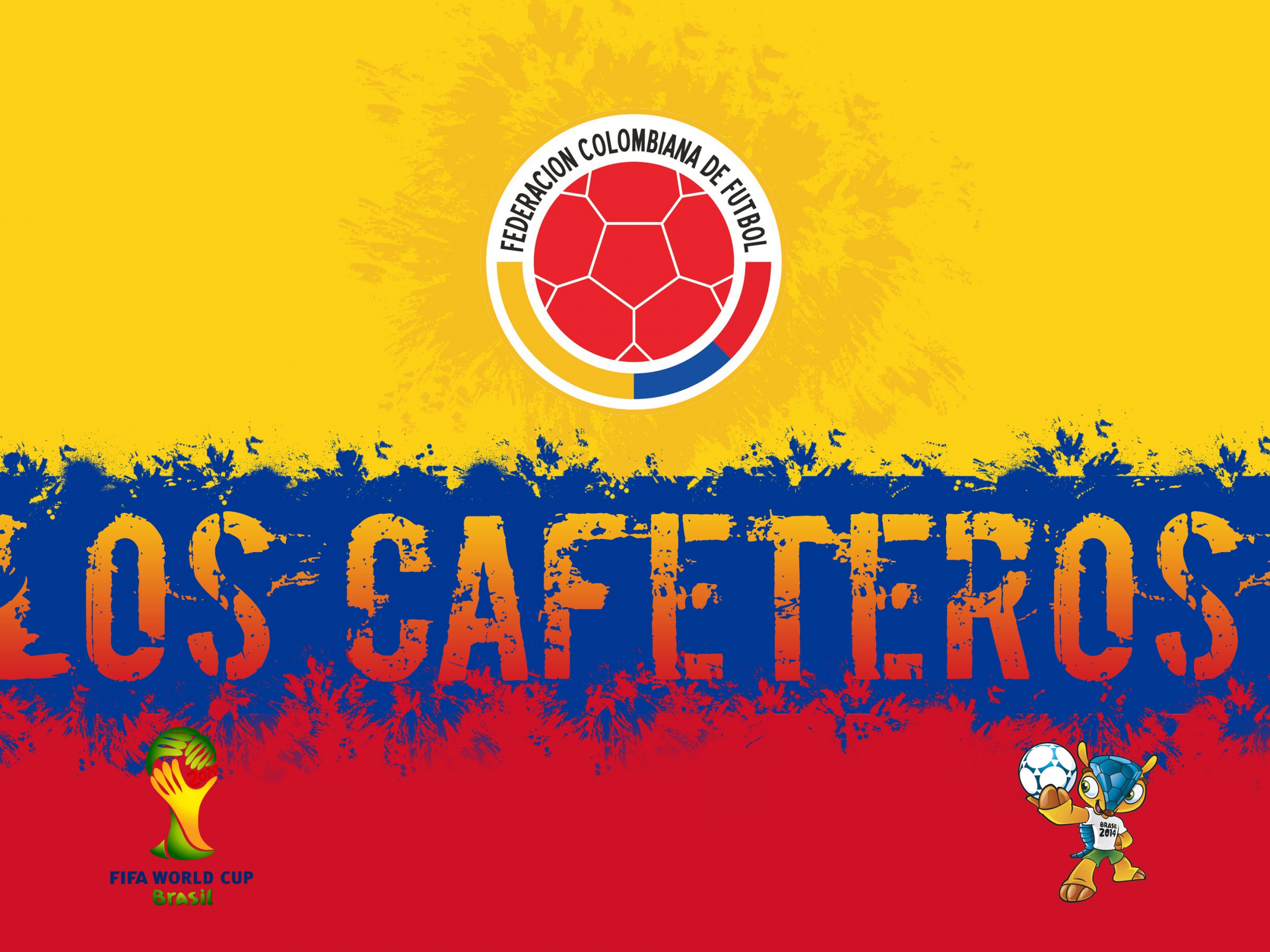 Los Cafeteros Colombia Football Crest