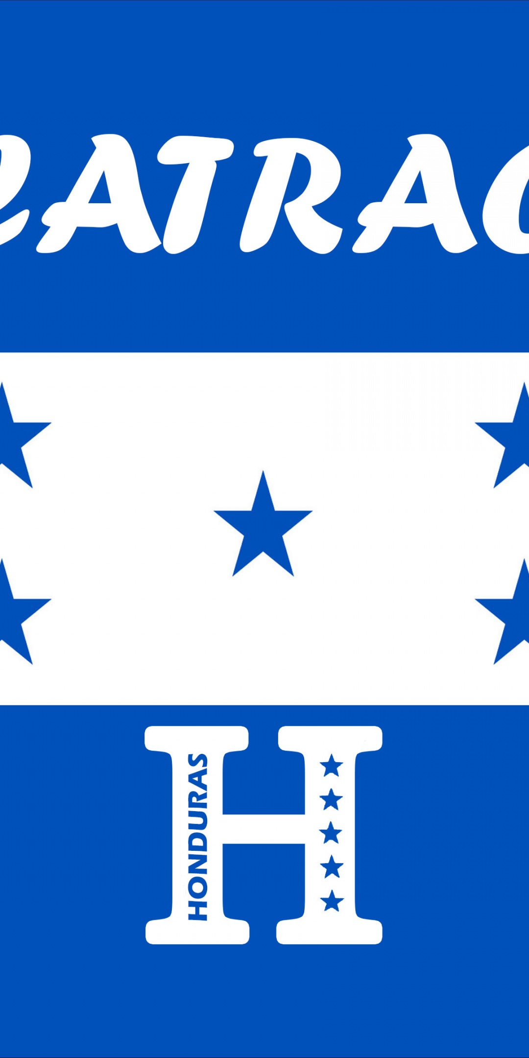 Los Catrachos Honduras Football Crest Logo