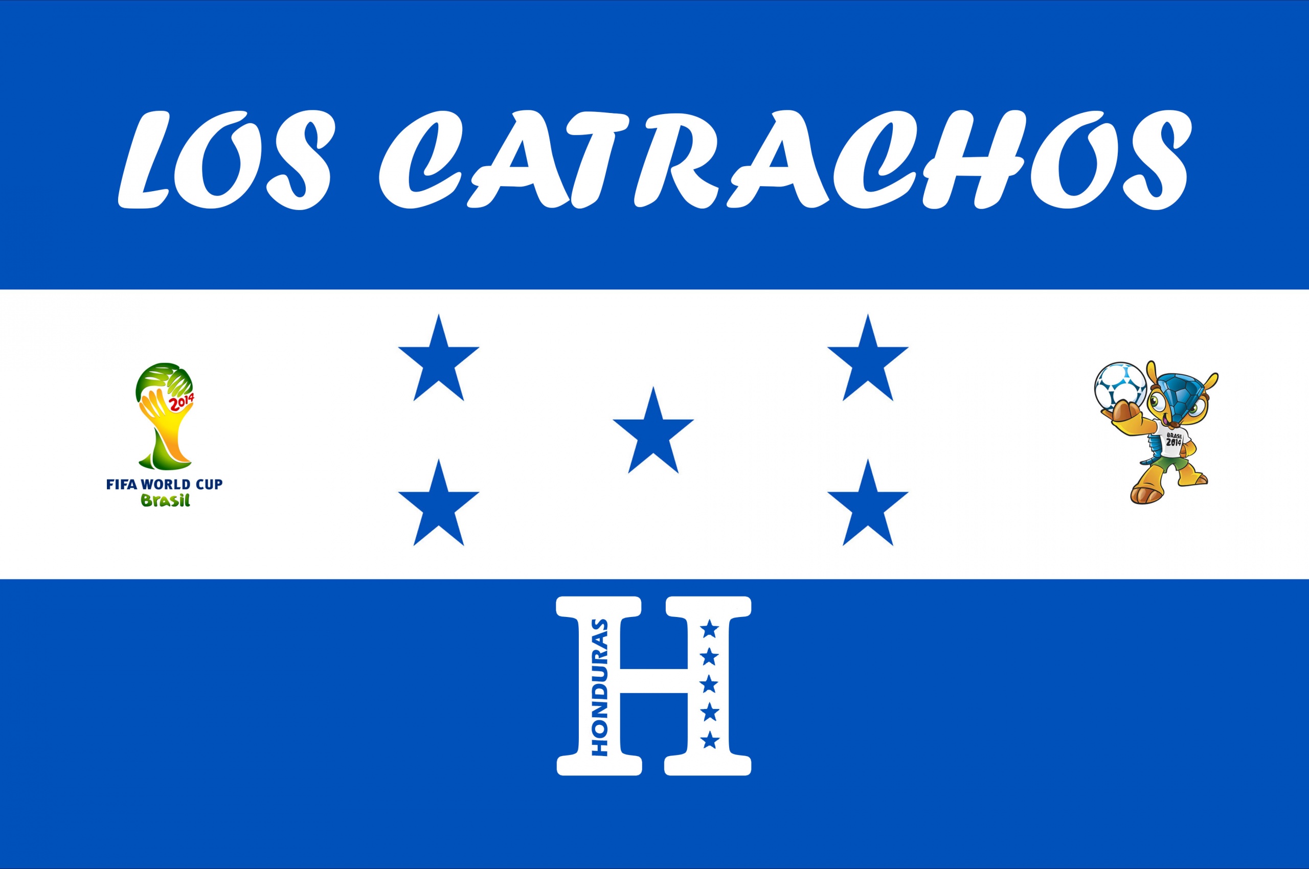 Los Catrachos Honduras Football Crest Logo