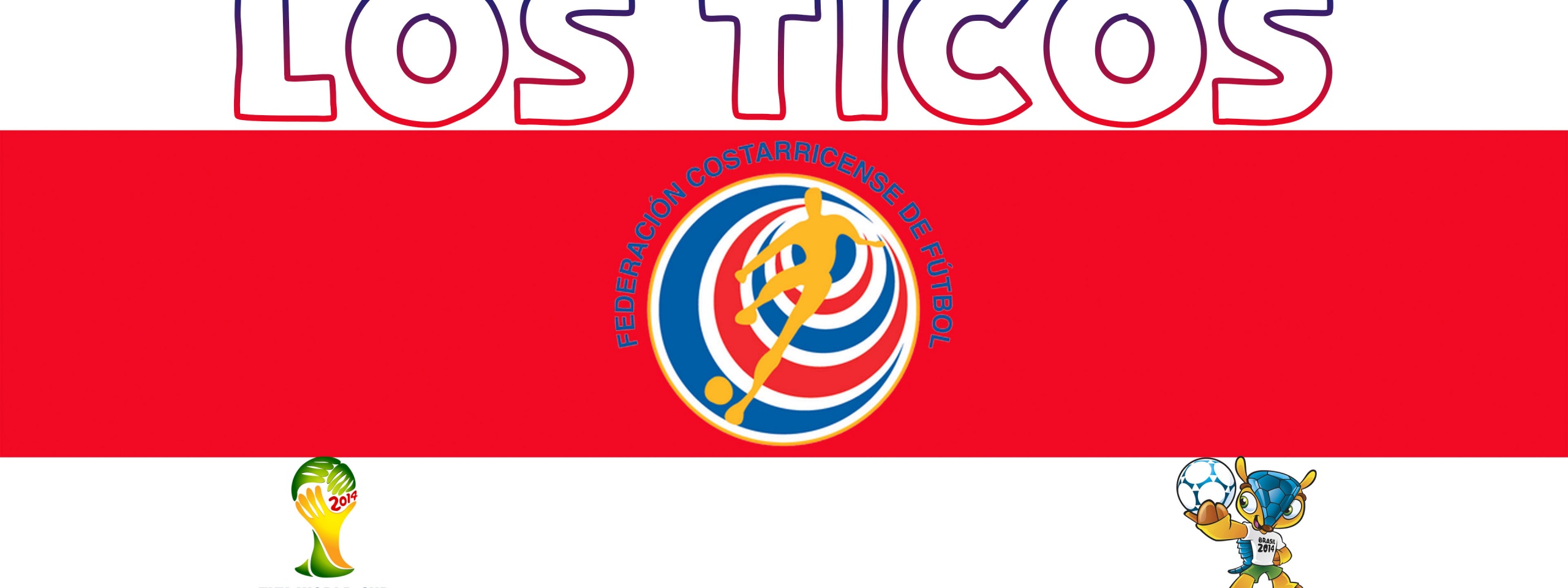 Los Ticos Costa Rica Football Crest