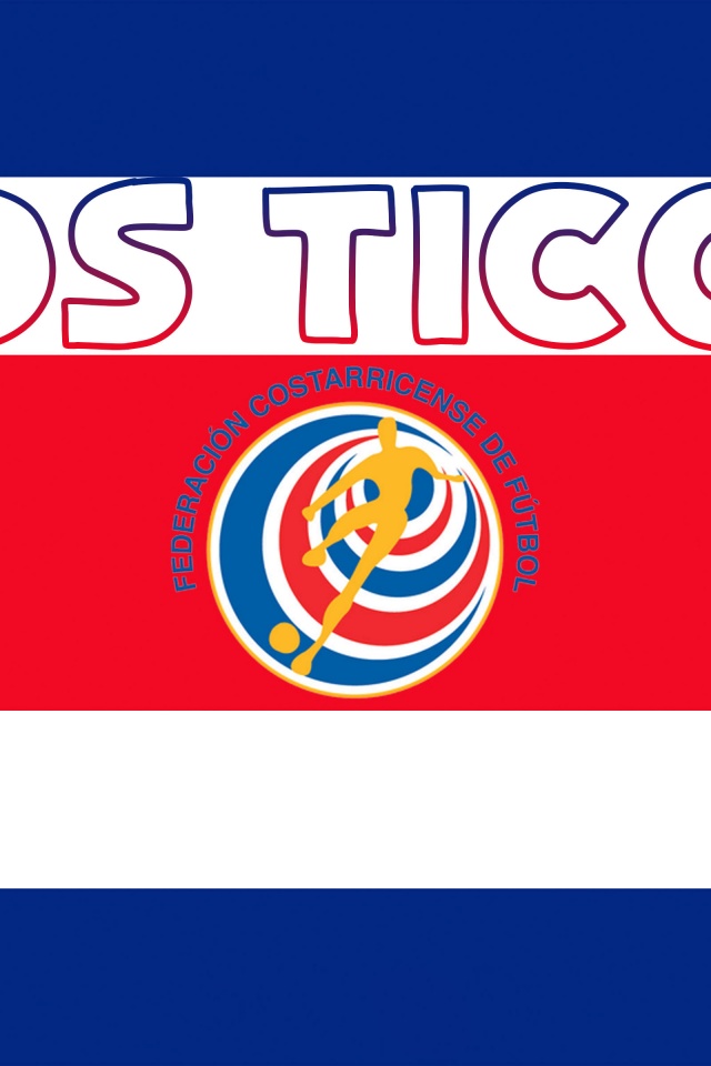 Los Ticos Costa Rica Football Crest