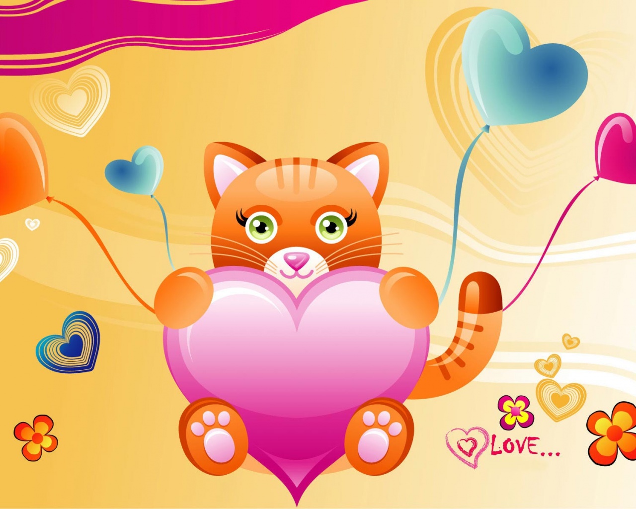 Love Kitten Valentine