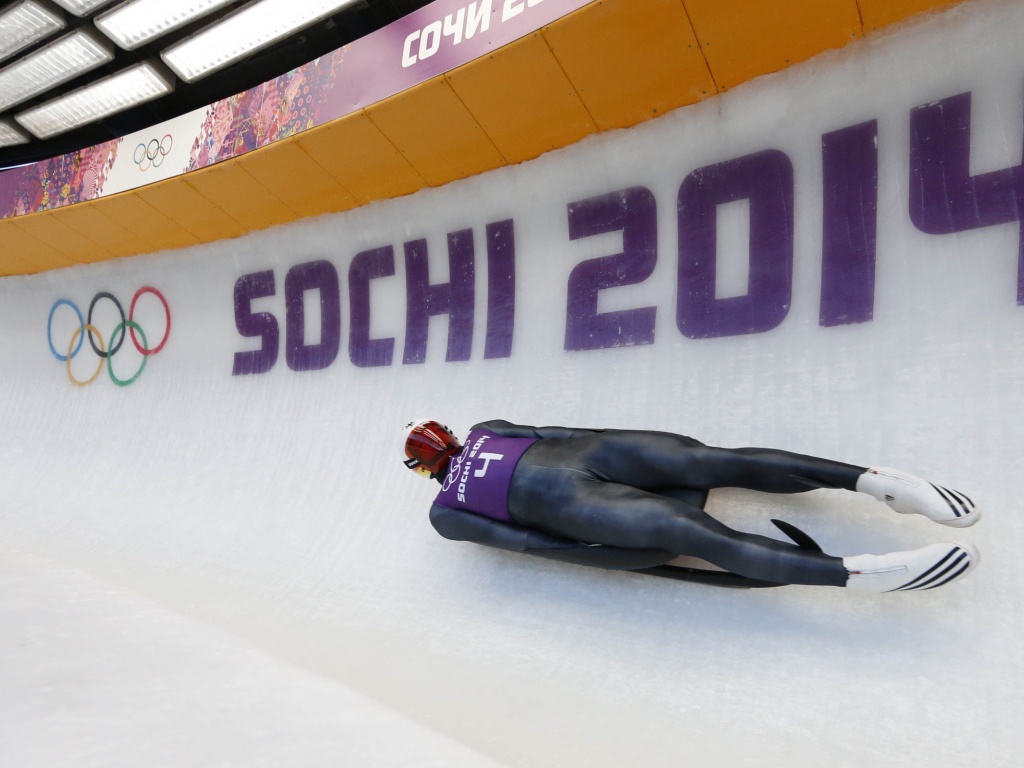 Luger In Winter Olympic Sochi 2014