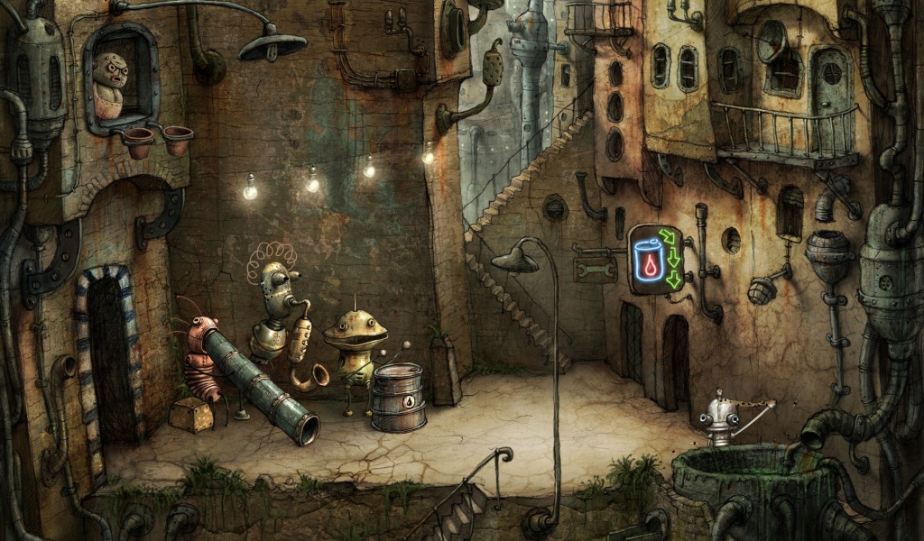 Machinarium Alley