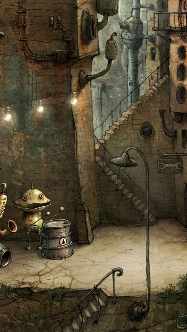 Machinarium Alley