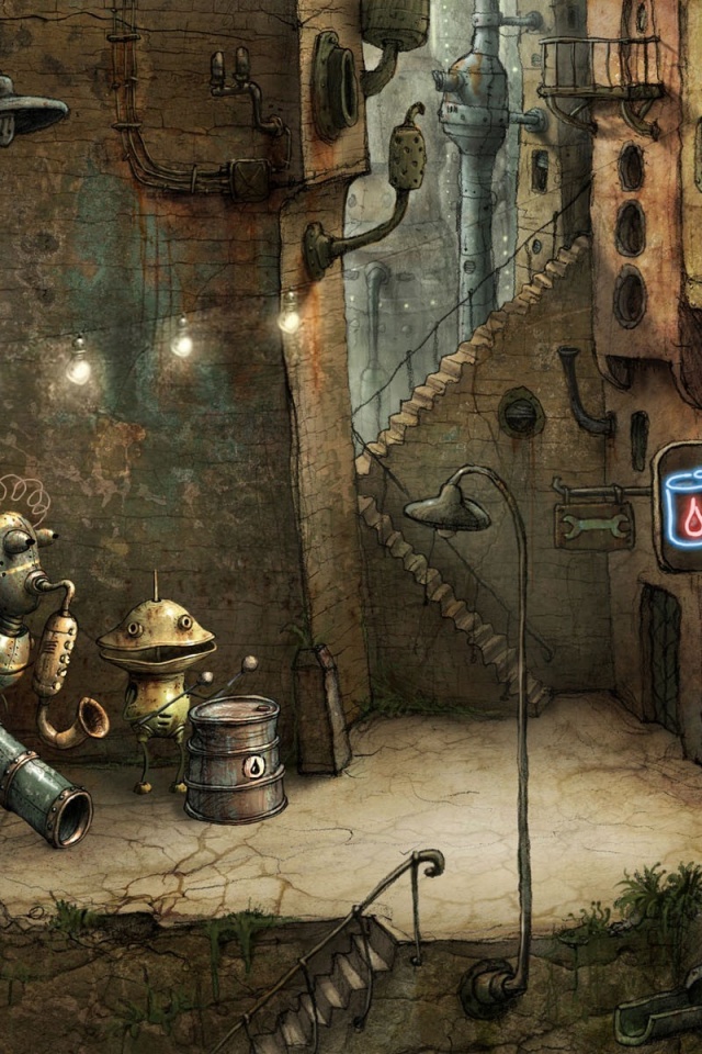 Machinarium Alley