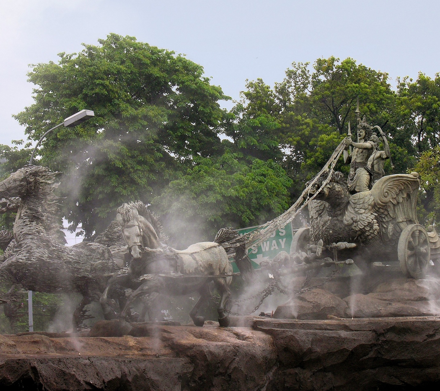 Mahabharata Monument Jakarta Capital Region Indonesia