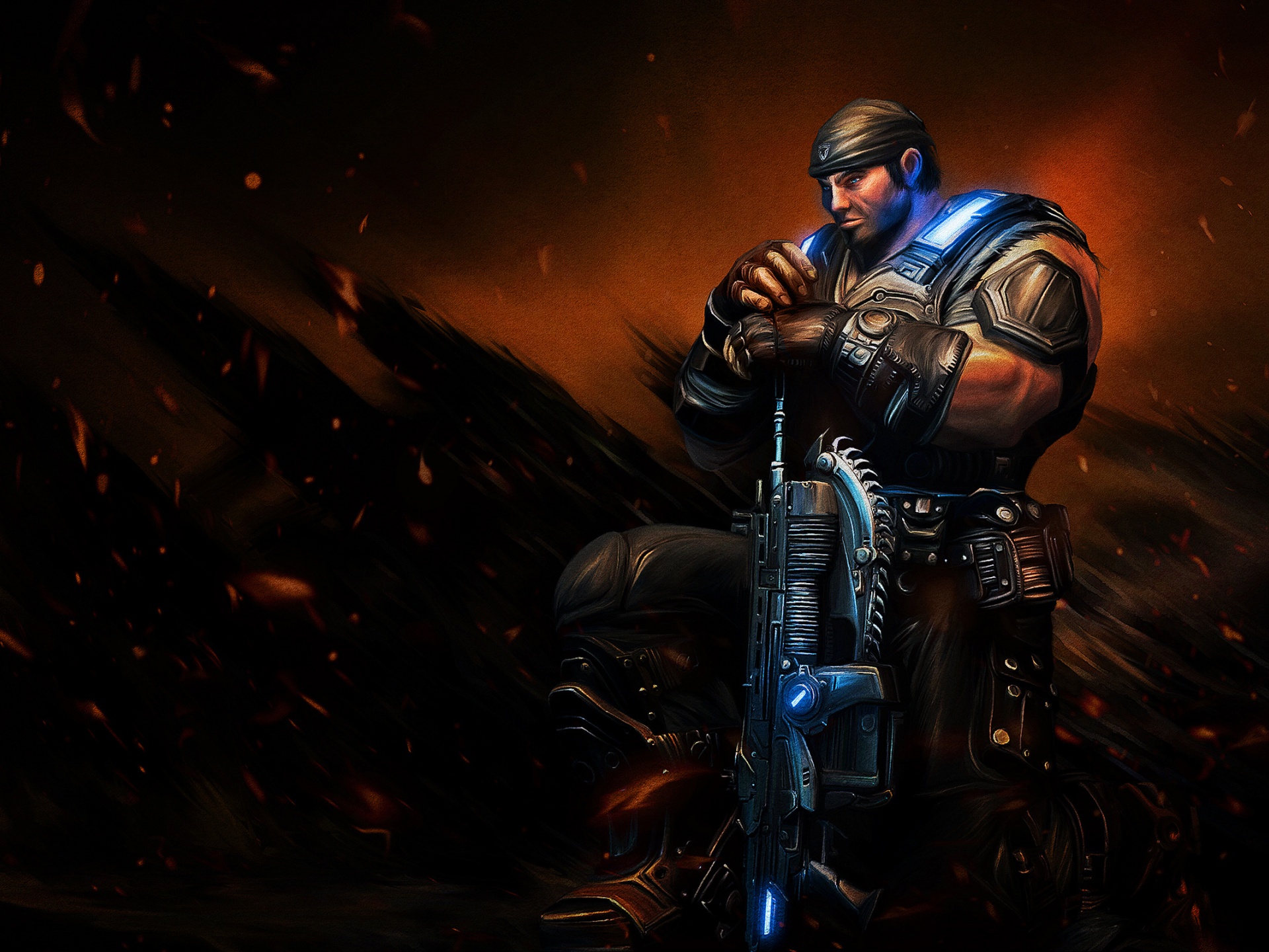 Marcus Michael Fenix Gears Of War