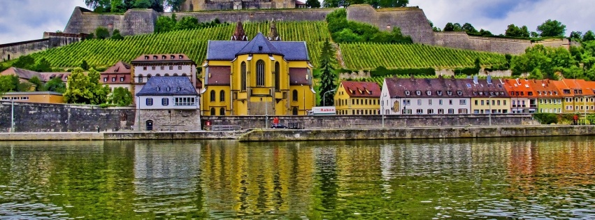 Marienberg Fortress In Wurzburg Bavaria Germany