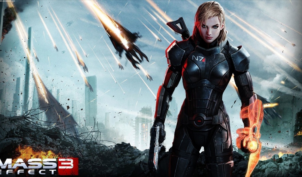 Mass Effect 3 Female Shepard