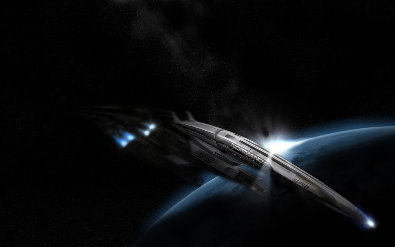 Mass Effect Spaceship Normandy SR-2