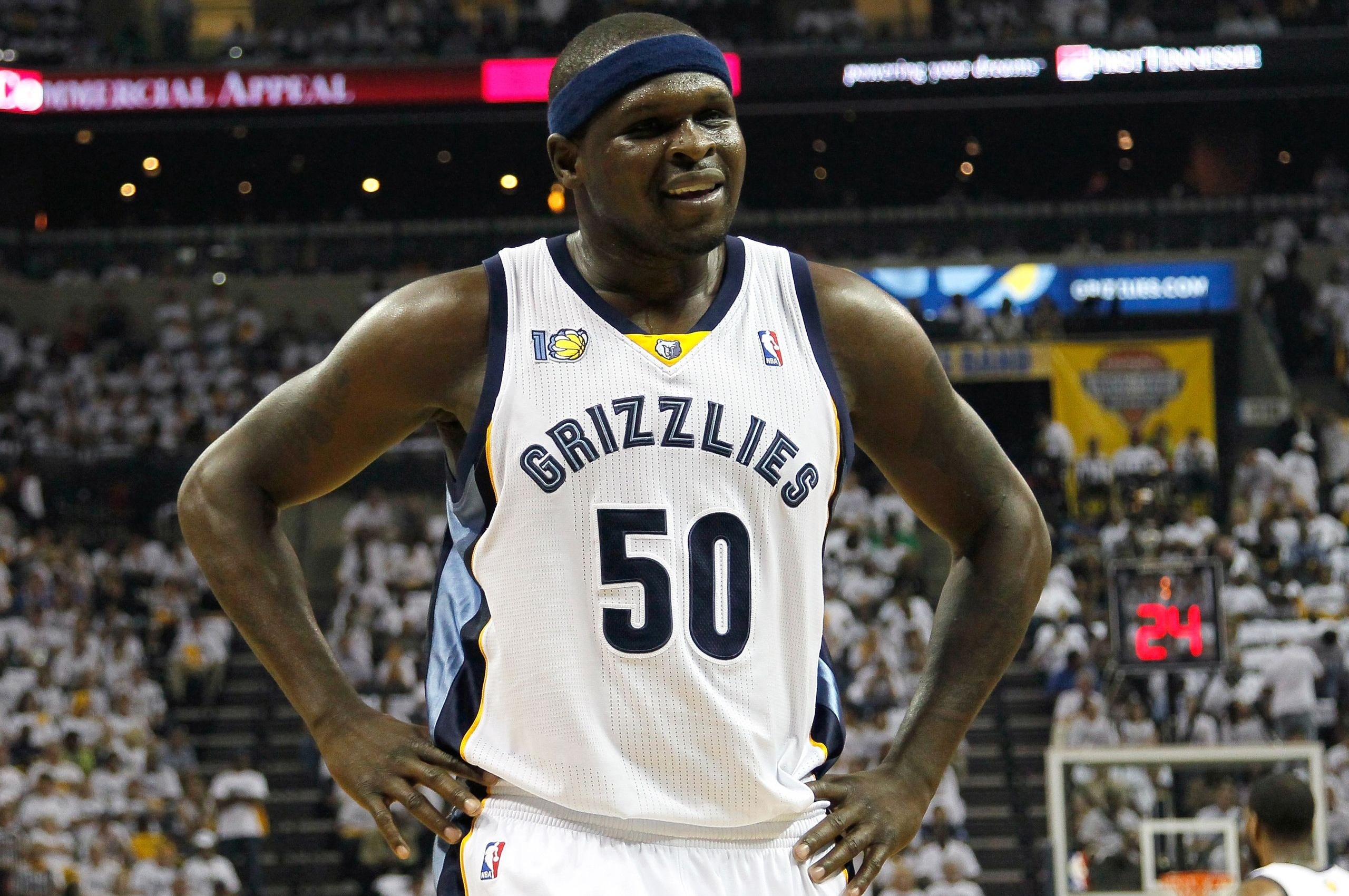 Memphis Grizzlies Nba American Basketball Zach Randolph