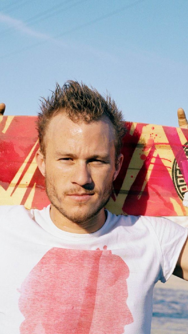 Men Male Celebrity Heath Ledger