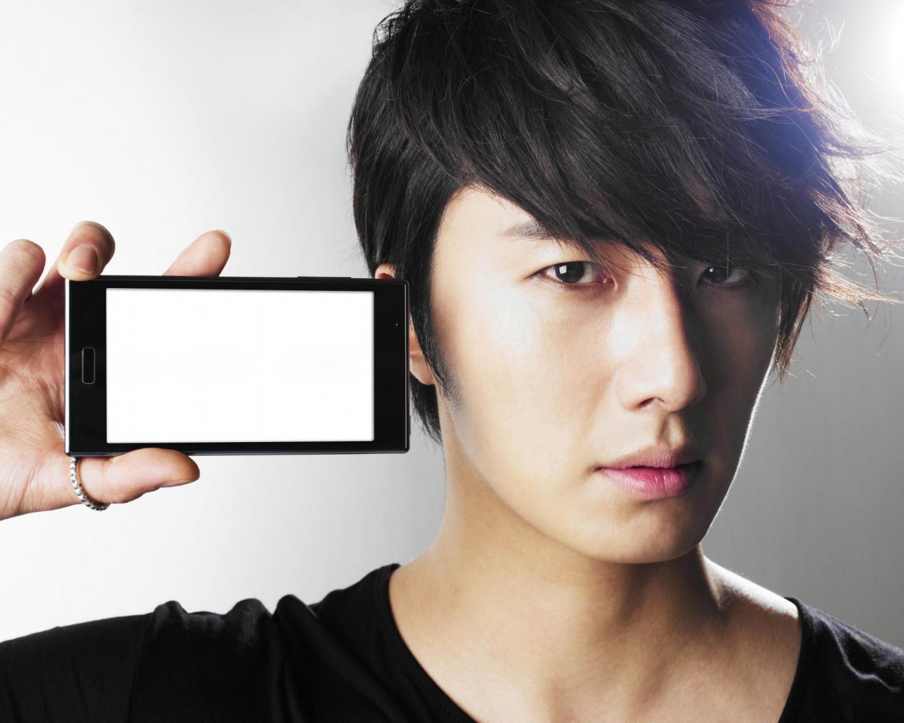 Men Smartphone Jung Il Woo Actor Asian Korean People