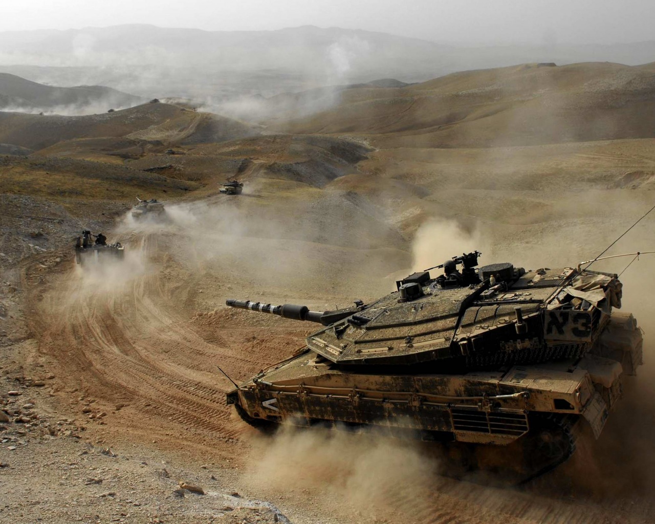 Merkava Main Battle Tanks