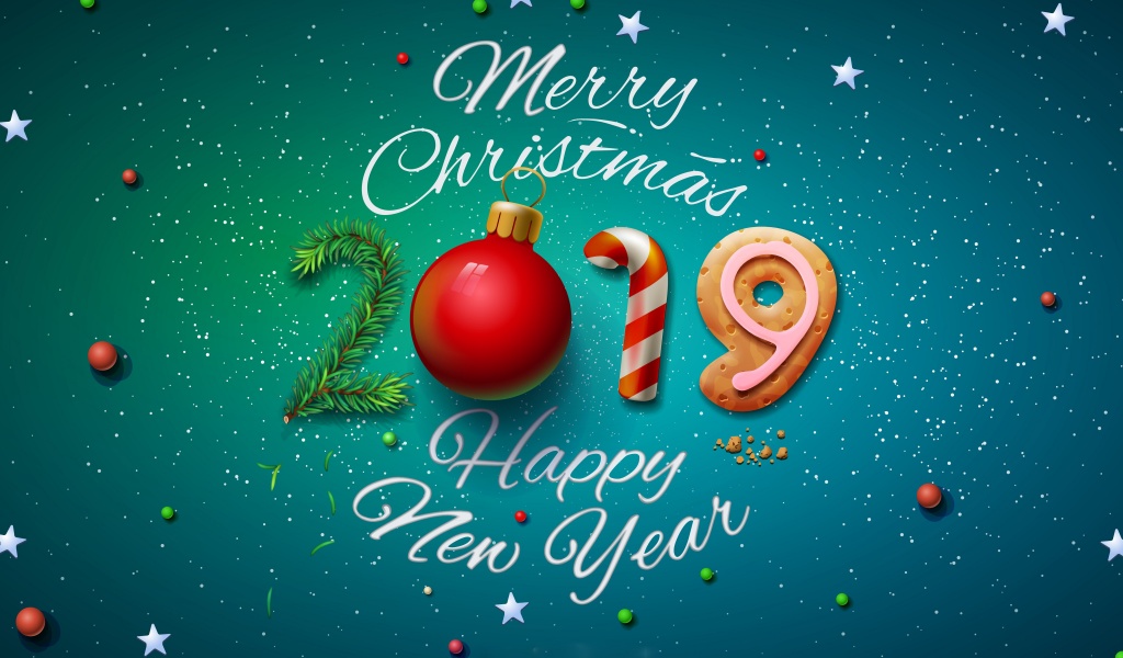 Merry Christmas Happy New Year 2019