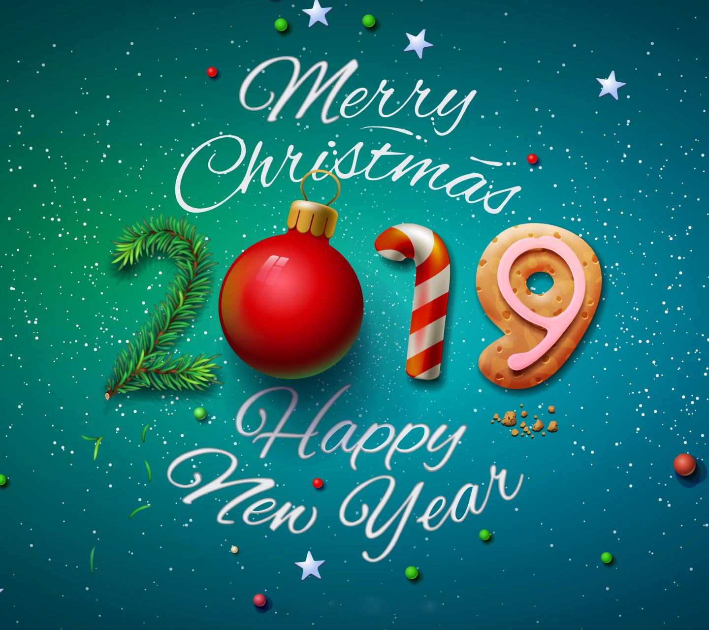 Merry Christmas Happy New Year 2019