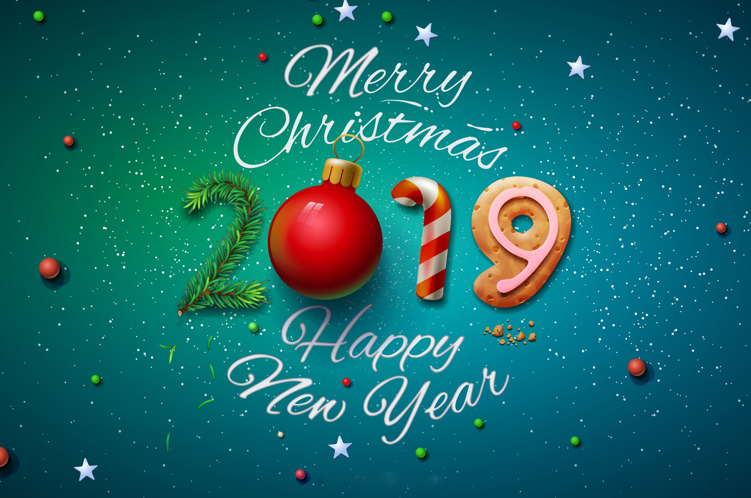 Merry Christmas Happy New Year 2019