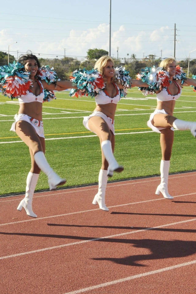 Miami Dolphins American Football Cheerleaders