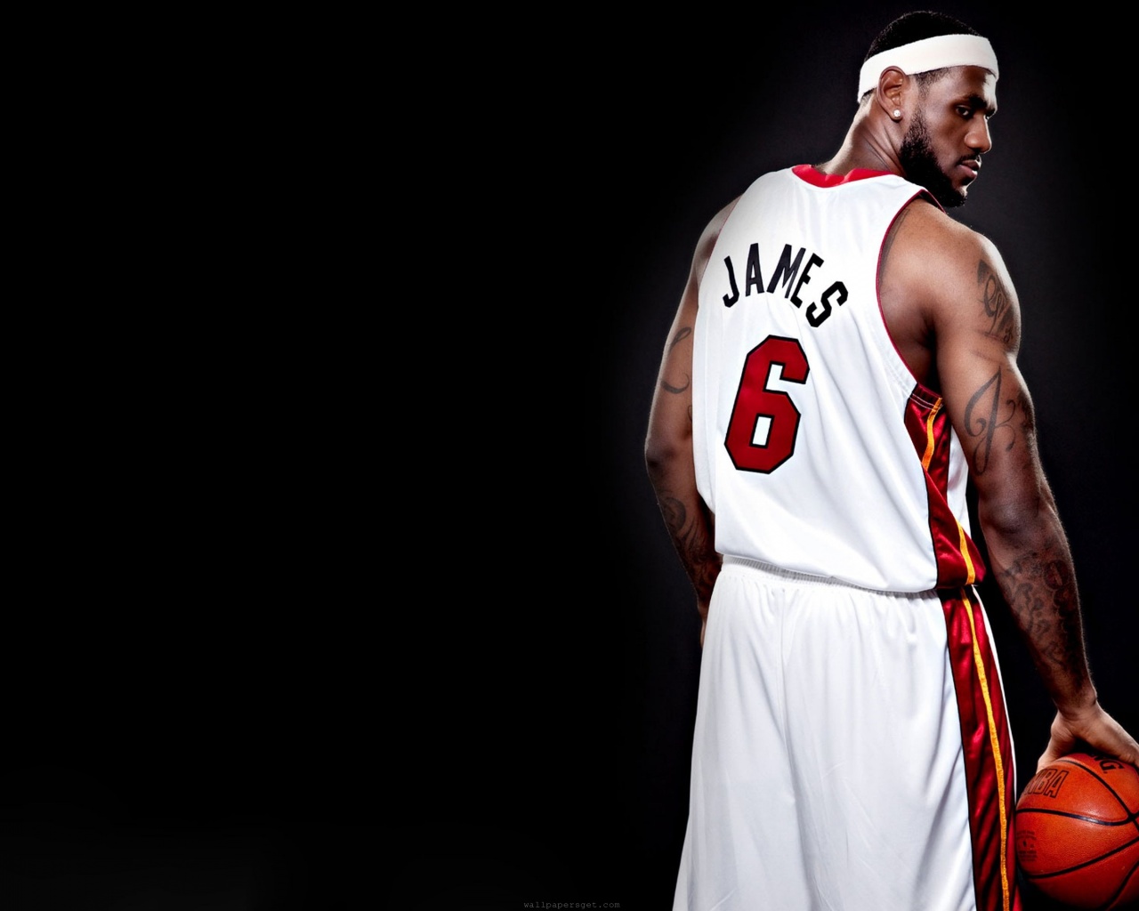 Miami Heat American Professional Basketball Lebron James Little Emperor