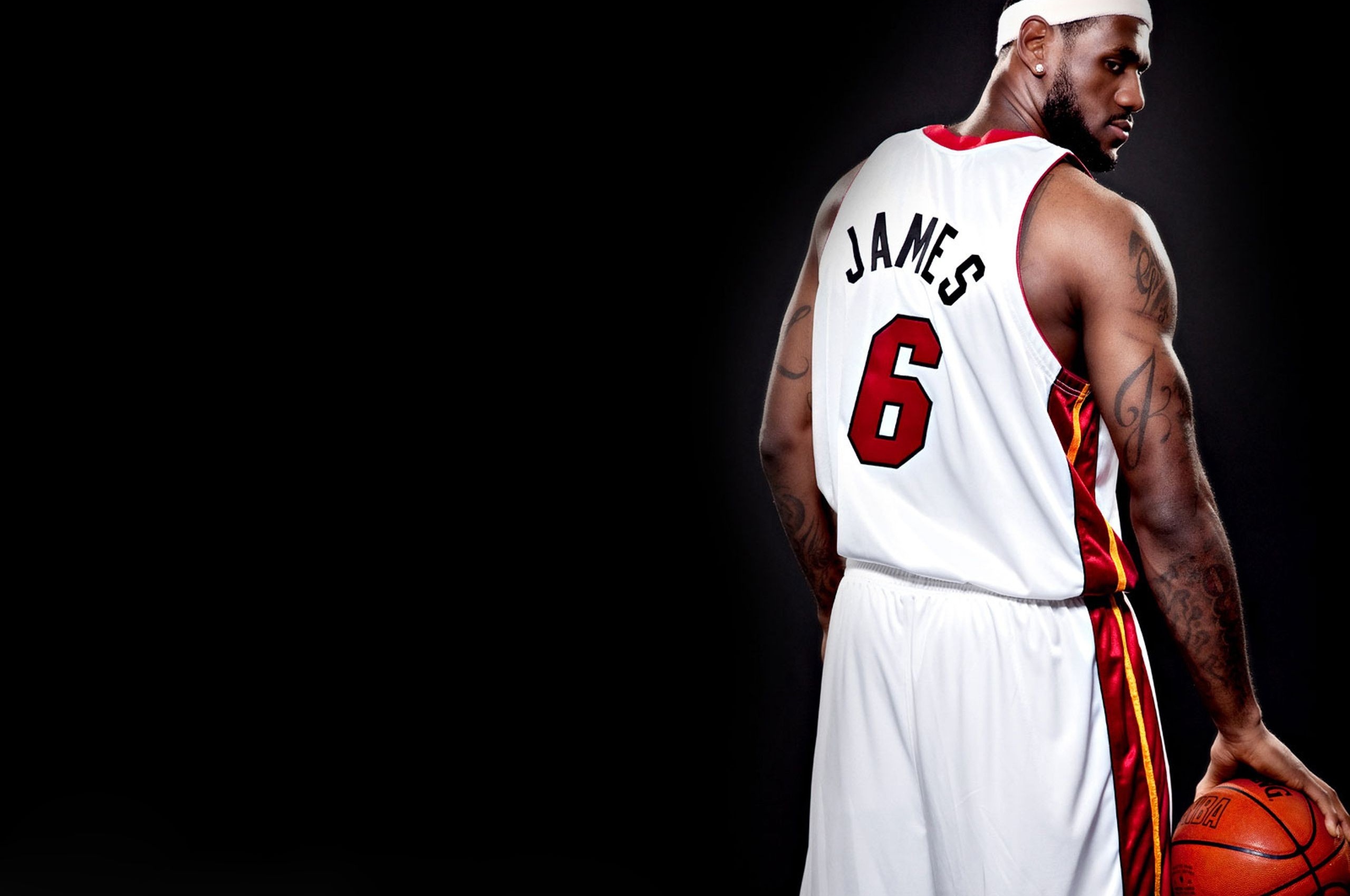 Miami Heat American Professional Basketball Lebron James Little Emperor
