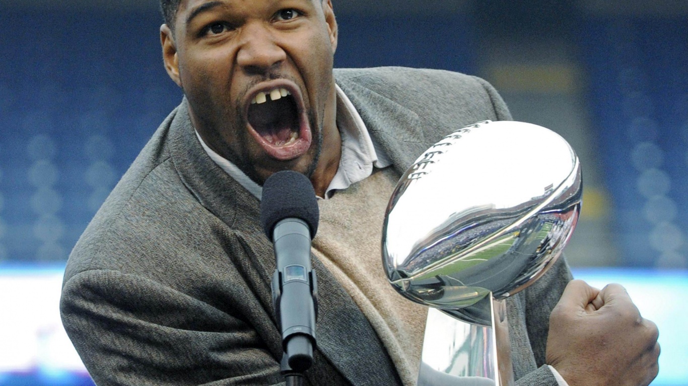 Michael Strahan Football Athlete