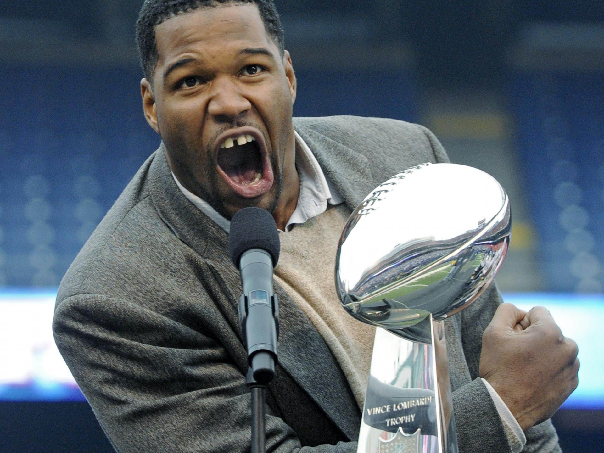 Michael Strahan Football Athlete