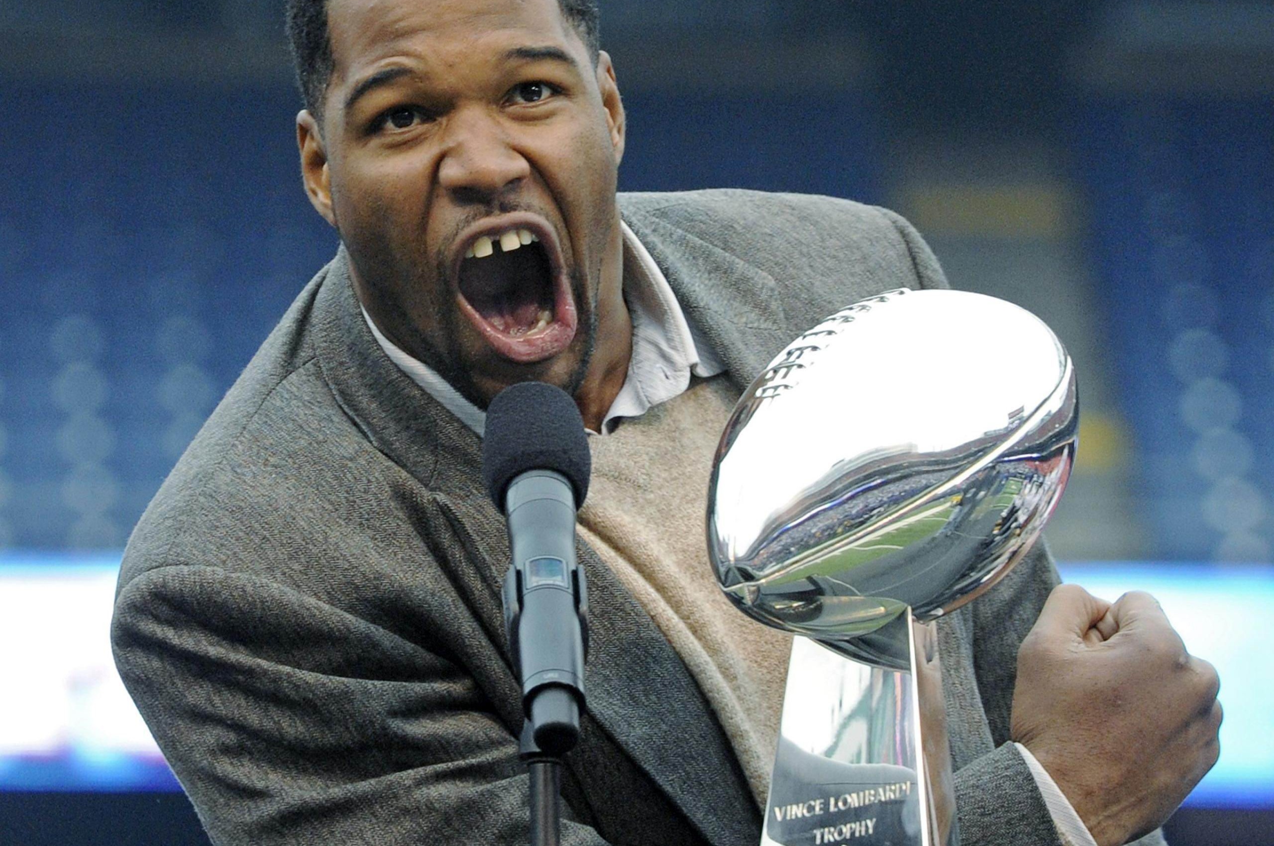 Michael Strahan Football Athlete