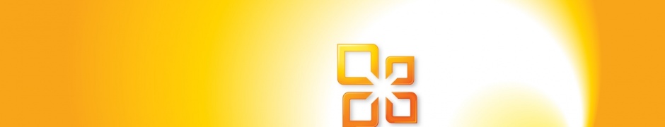 Microsoft Office Yellow Computer Wallpaper