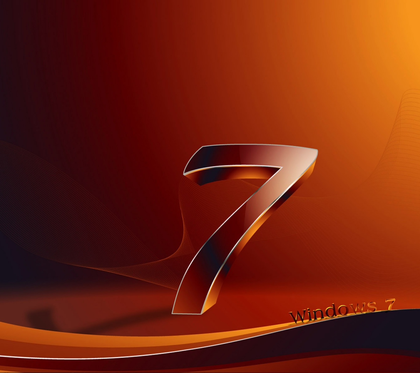 Microsoft Windows 7 - 3D Logo