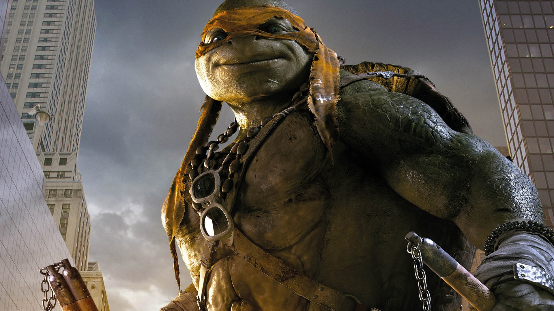 Mikey In TMNT 2014 Movie