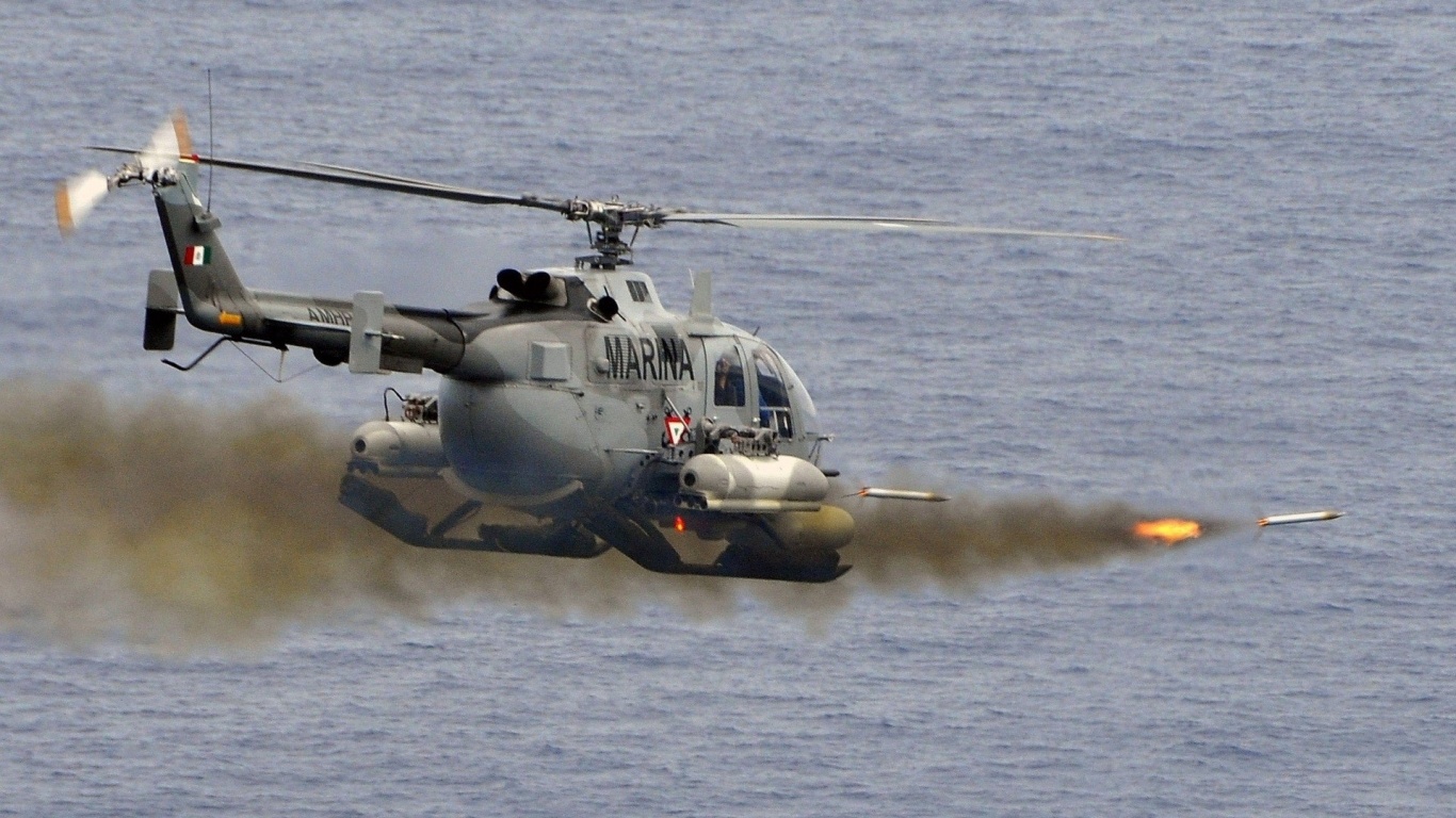 Military Helicopters Rockets